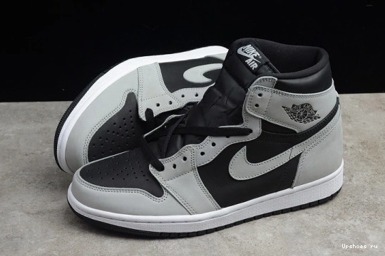 555088-035 Black Jordan 1 Retro Light White Grey Air High Smoke 555088-035 0615